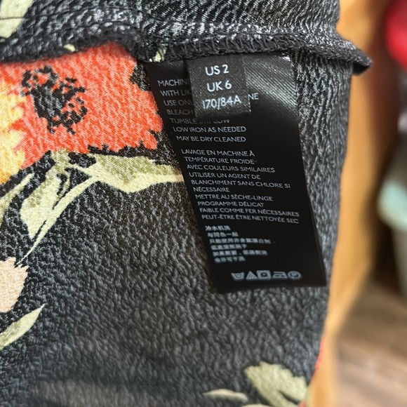 Free People Floral Black Dress - Picture 7 of 12